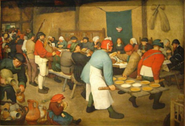 Bruegel Boerenbruiloft Diamond Painting full