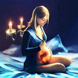 Zwanger Diamond Painting full