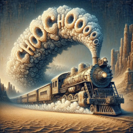 Stoom Trein Diamond Painting
