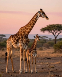 Giraffe Diamond Painting