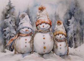Sneeuwpoppen Diamond Painting