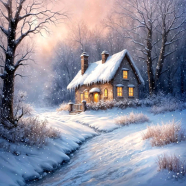 Winter melancholie Diamond Painting