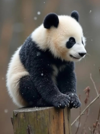 Panda baby Diamond Painting