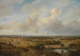 Schelfhout Gezicht op Haarlem Diamond Painting