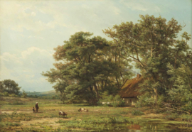 Landschap met hoeve Diamond Painting