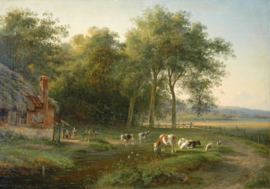 Ravenswaay landschap met vee Diamond Painting