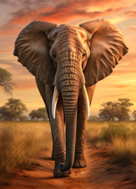 Olifant Diamond Painting