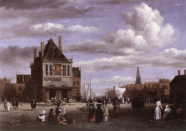 Ruisdael Dam Amsterdam Diamond Painting full