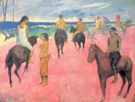 Gauguin Ruiters Strand Diamond Painting full
