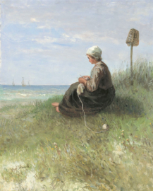 Jozef Israels breistertje duintop Diamond Painting full