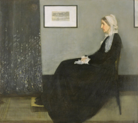 Whistler's Mother Diamond Painting full