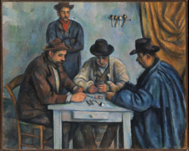 Cézanne Kaartspelers Diamond Painting full