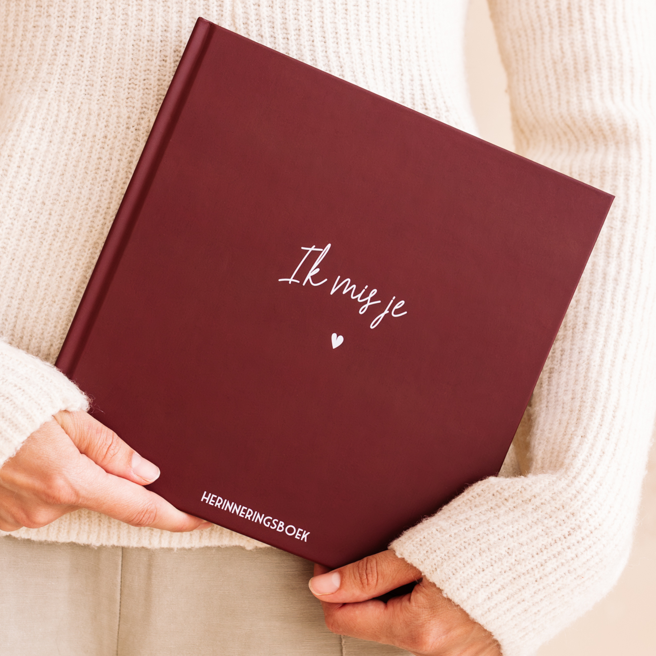 Herinneringsboek Ik mis je  ♥