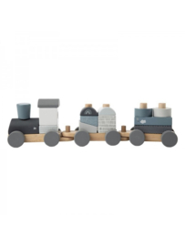 Speelgoedtrein | Blauw | Label label