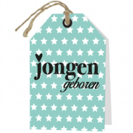 Wenskaart | Jongen geboren