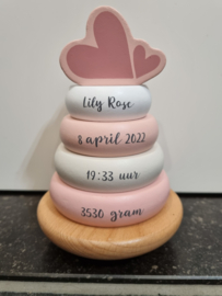 Ringtoren | Roze | Label label