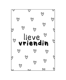 Wenskaart | Lieve vriendin