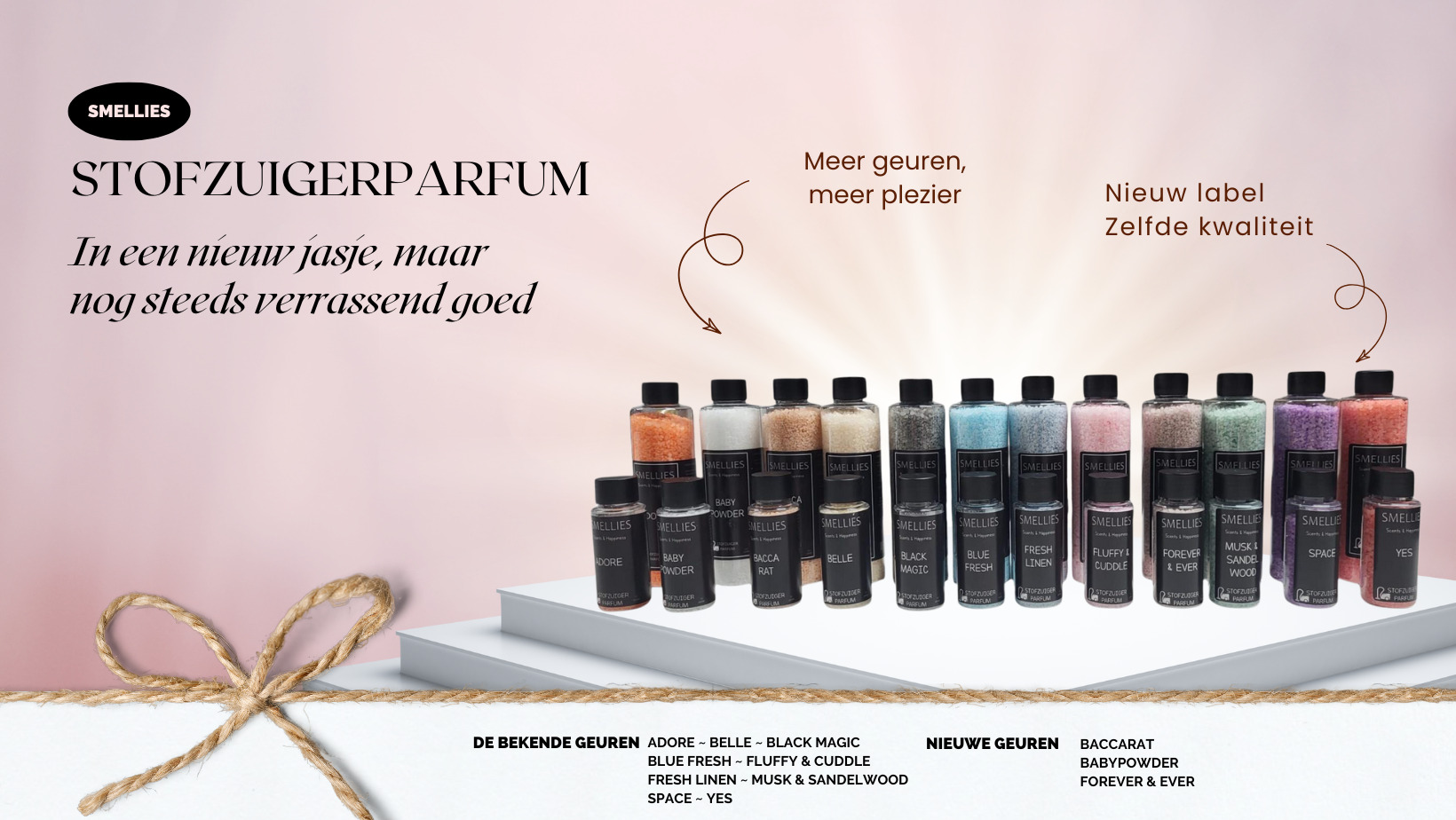 Nieuwe Stofzuigerparfum
