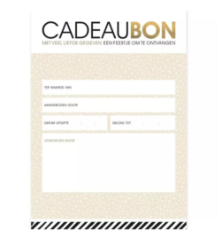 Cadeaubon House of Valley € 15