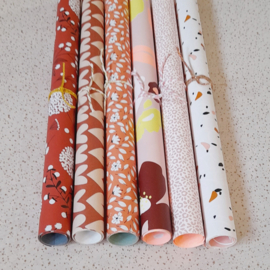 Cadeaupapier - set 2 - 6 x 1 meter
