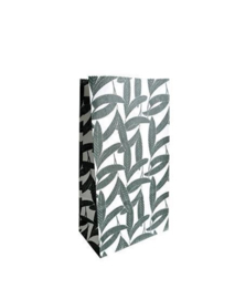 Blokbodemzak - OUTLET - Banana Leaves/Medium - per stuk