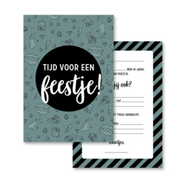 Uitnodigingen - Tijd voor een feestje! - Doodles