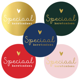 Cadeausticker - Speciaal kerstcadeau - 10 stuks
