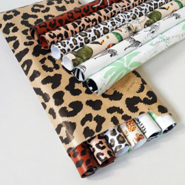 Cadeaupapier - set Wildlife - 6 x 1 meter