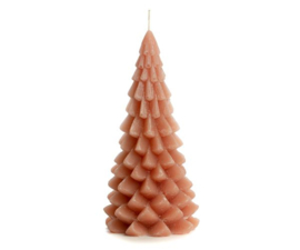 Kerstboom kaars - Brique 10 x 20cm - per stuk