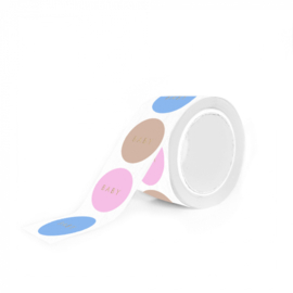Cadeausticker - Baby Gold - 9