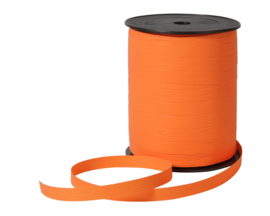 Krullint - PP Arancio - oranje 10mm - per 5 meter