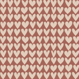 Cadeaupapier - Love - red - 30cm x 2m