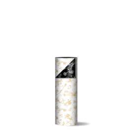 Cadeaupapier - Solid Ground - wit/goud/zwart - 30cm x 2m