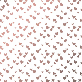 Vloeipapier - Solo Hearts - roze - 50x70cm - 5 stuks