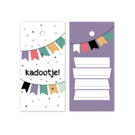 Cadeaulabel - Kadootje Slinger - per stuk