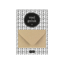 Geldkaart - Veel geluk