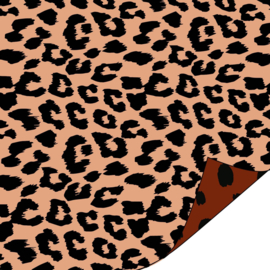 Cadeaupapier - OUTLET - Wildlife - cheetah/dots - 30cm x 2m