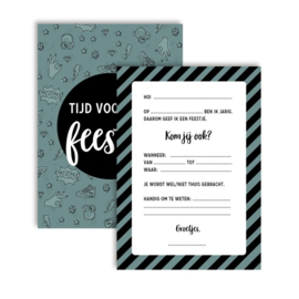 Uitnodigingen - Tijd voor een feestje! - Doodles