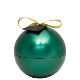 Soja geurkaars - Kerstbal/groen 110 gram - winter glow