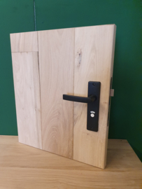 AXA EDGE kruk blok WC 63 8 zwart