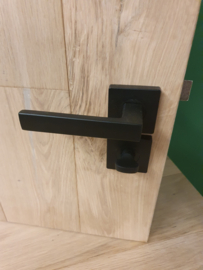 Intersteel roz WC vierkant mat zwart