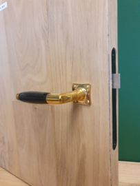 Tonmodel ebben messing inclusief rozet