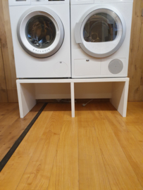 Wasmachineverhoger wit 120x44x60