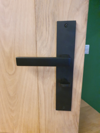 Intersteel Deurkruk Hera 245x45 zwart mat WC 63 8