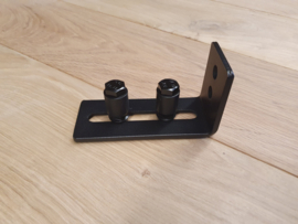 Vloergeleider schuifdeur wandmontage