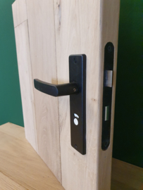 AXA EDGE kruk blok WC 63 8 zwart