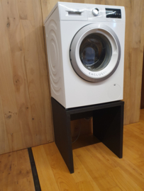 Wasmachineverhoger zwart 60x64x60