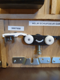 Helm schuifdeurgarnituur NR.80 Z/Rail Max 80 KG (73)