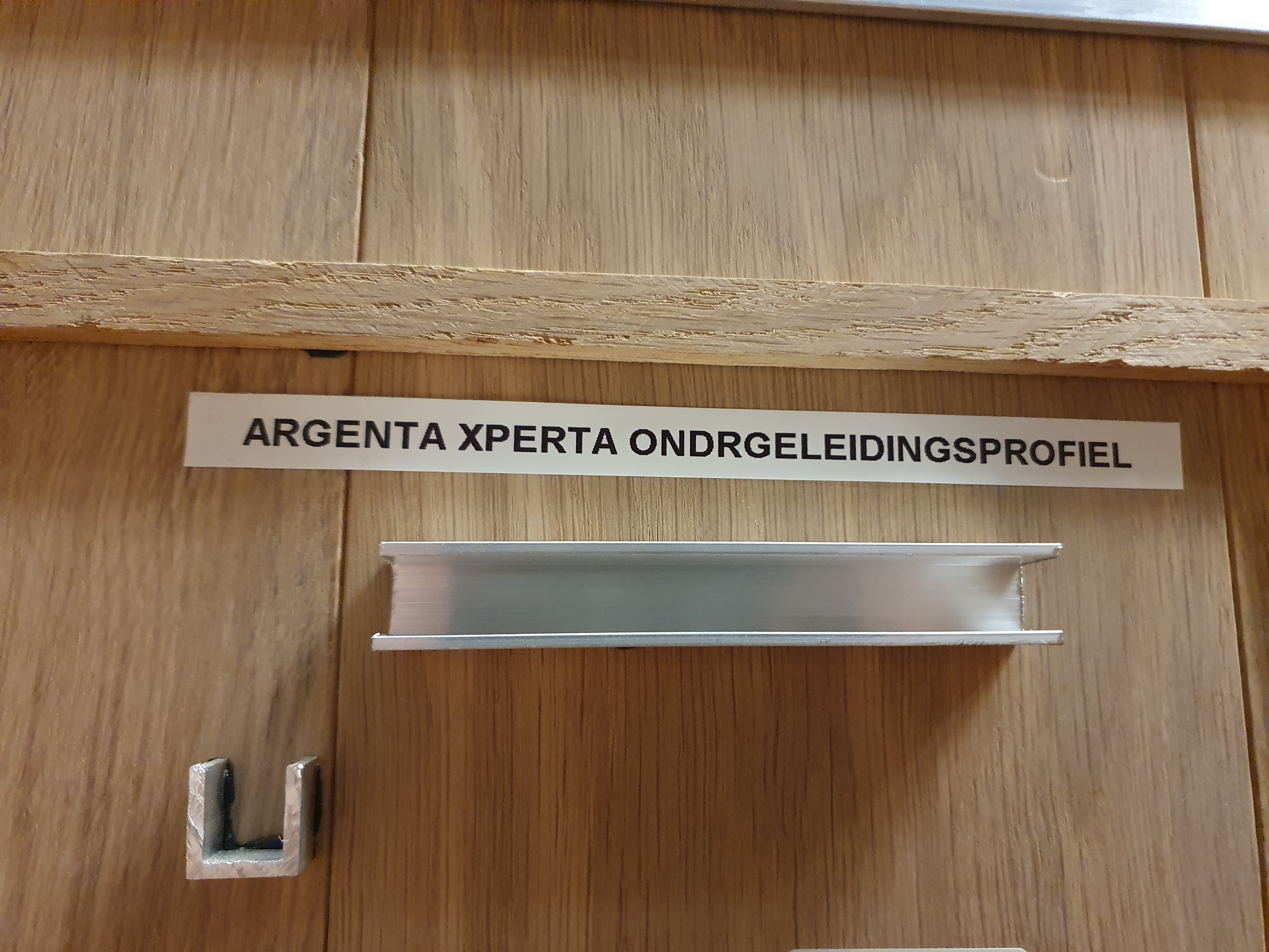 Argenta Xperta ondergeleidingsprofiel