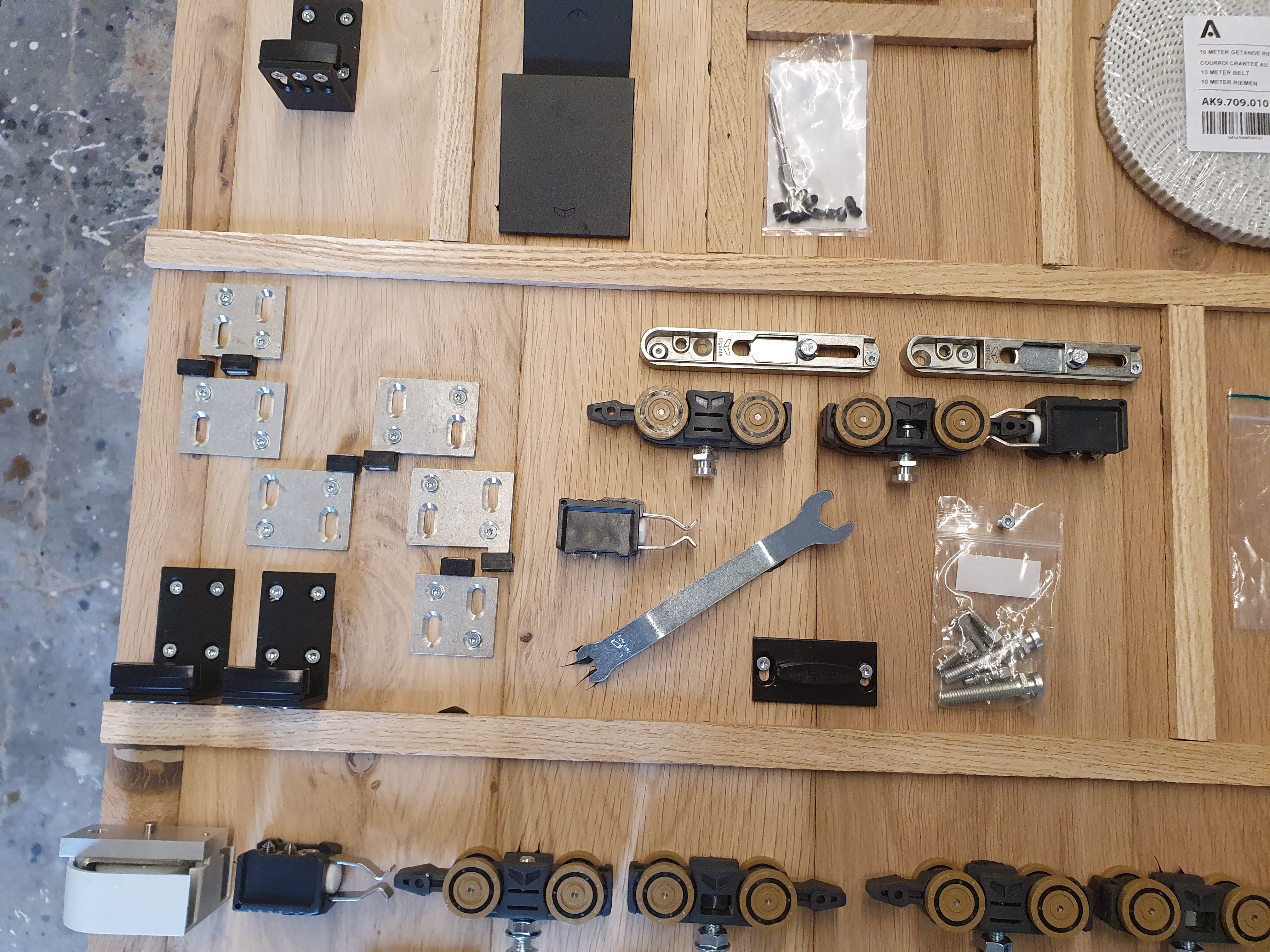 Argenta Xperta hangrolset deurophanging inbouw